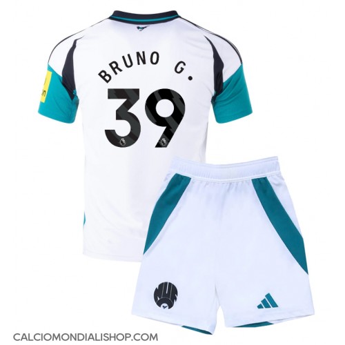 Maglie da calcio Newcastle United Bruno Guimaraes #39 Terza Maglia Bambino 2024-25 Manica Corta (+ Pantaloni corti)